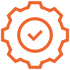 Easy Management Icon. 